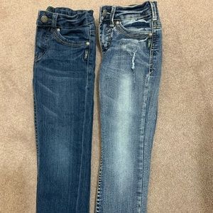 Toddler 5t silver jeans